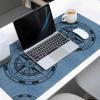 Oversized Gaming Mouse Pad, Compass Circle Dot Abstract Geometric Desk Mat for Home Office Extended XXL Computer Mouse Pad with Non-Slip Backing for Laptop Desktop Keyboard,35x15 inch view 3