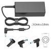 120W Power Adapter Laptop Charger for HP Docking Station Power Cord G5 USB-C/A Universal Dock G2 5TW13AA Envy 15 17 Series Omen 15-5000 5100 5200 710415-001 L41856-001 AC Power Supply-4.5 * 3.0mm view 2