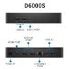 Dell D6000S Docking Station, Performance Universal Dock with USB-C/USB-A PowerShare Options, Connect Upto Three 4K Displays with 130W Adapter + HDMI Cable + DisplayPort Cable view 2