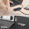 Dell D6000S Docking Station, Performance Universal Dock with USB-C/USB-A PowerShare Options, Connect Upto Three 4K Displays with 130W Adapter + HDMI Cable + DisplayPort Cable view 4