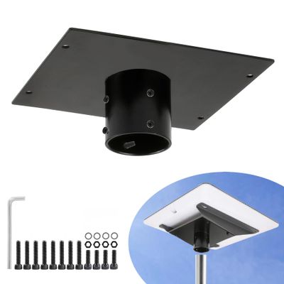 Universal Satellite Dish Mounting Kit, High-Speed Internet - Compatible with Flat Surface, Roof, and Pole Installation
