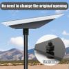 Universal Satellite Dish Mounting Kit, High-Speed Internet - Compatible with Flat Surface, Roof, and Pole Installation view 3