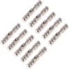 ICOBES Butt Hinges,Door Hinge,Latch Hasps,10x Copper Barrel Craft Gift Wooden Box Cylindrial Hinge Hidden 25 * 5mm view 1