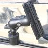 METER STAR New Upgrade Universal Fish Finder Mount Base, 360 Degrees Rotation Ball-Mount Fish Finder Bracket for Marine Boat Kayak Pontoon Canoe Can Installed in M6 Single Hole or Slide Rail view 2