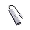 Port Expander USB C Hub 4 in 1 USB C to HDMI Adapter USB C Converter Adapter with 4K HDMI, USB 3.0 Ports, USB 2.0 Ports, PD 60W Charging USB Splitter view 1