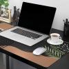 Oversized Gaming Mouse Pad, Boho Abstract Geometric Lines Gold Moon Plant Leaves Black Desk Mat for Office Extended XXL Computer Mouse Pad with Non-Slip Backing for Laptop Desktop Keyboard,35x15 inch view 2