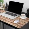 Oversized Gaming Mouse Pad, Nordic Ethnic Morocco Retro Geometric Texture Desk Mat for Home Office Extended XXL Computer Mouse Pad with Non-Slip Backing for Laptop Desktop Keyboard,35x15 inch view 2