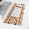 Oversized Gaming Mouse Pad, Nordic Ethnic Morocco Retro Geometric Texture Desk Mat for Home Office Extended XXL Computer Mouse Pad with Non-Slip Backing for Laptop Desktop Keyboard,35x15 inch view 4