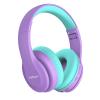 JoySpark Kids Bluetooth Headphones, Lightweight Wireless Headphones for Kids, 85/94dB Volume Limited, 60 Hours Playtime, Bluetooth 5.3, Over-Ear Toddler Headsets with Built-in Mic-Purple view 1