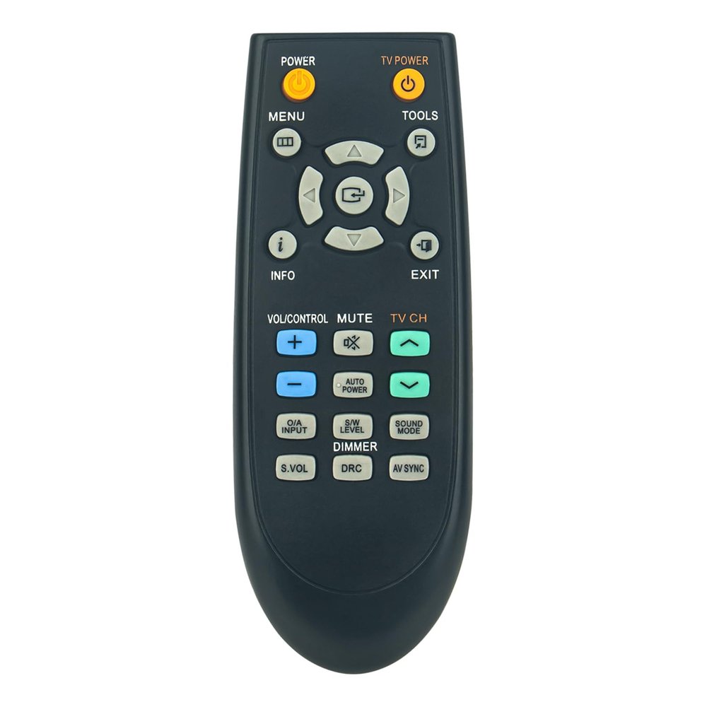 AULCMEET AH59-02196G New Replaced Remote Control Compatible with Samsung Soundbar Home Cinema System HWC451/XAA HWC470 HWC470/XEE HWC450 HWC451 HTSB1 HTWS1