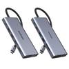 Laptop Docking Station 8 in 1+USB C Docking Station 14 in 1 view 1