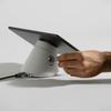 Bouncepad Click iPad POS Stand & Docking Station | iPad Stand for Business | Compatible with All Tablet Models | Table Mount Tablet Kiosk Register | White view 2