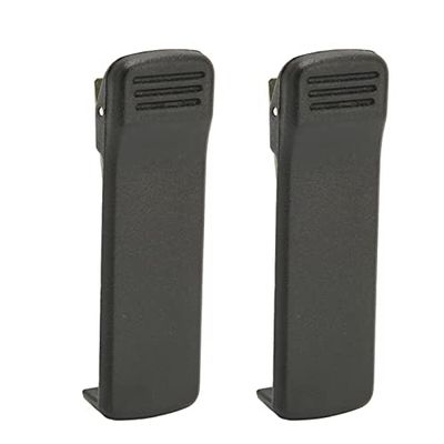 2pcs Belt Clip Replacement for HT1000 MT2000 MTS2000 MTX9000 JT1000 MTX L and Other Portable Radios Belt Clip.