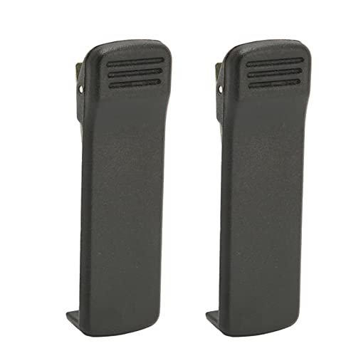 2pcs Belt Clip Replacement for HT1000 MT2000 MTS2000 MTX9000 JT1000 MTX L and Other Portable Radios Belt Clip.