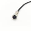 GX12 4 Pin Cable Single Female Aviation Cordset, GX12 4 Pin Panel Mount Circular Metal Aviation Connector Adapter Female Head Cable5Meter view 4