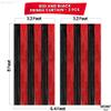 KatchOn, Red and Black Fringe Curtain - XtraLarge, Pack of 28 | Black Happy Valentines Day Balloons, Sneaker Ball Decorations | Red Casino Party Decorations | I Love You Balloons, Heart Balloons view 4