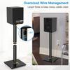 PERLESMITH Universal Floor Speaker Stands 28 Inch for Surround Sound view 3