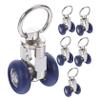 Cabilock 18pcs Curtain Accessories Drapery Track Glider Runner Wheel Rollers and Pulleys view 1