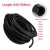 CLENEA OD7/10/13/15/18/21/25/28mm Split Wire Conduit Polyethylene Tubing Black Color Sleeve Tube Length 5Meters(18mm) view 3