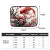 NONHAI Red Plum Fish Laptop Sleeve Case 17 inch Laptop Bag Shockproof Protective Notebook Case Computer Carrying Bag Case, Black view 2