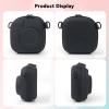 MUZIRI KINOKOO Hard EVA Case for Fuji Instax Mini 12/99/40/11/8/9/7+/Liplay Camera, Protective Case Storage Bag for Instax Mini Instant Camera - with Shoulder Strap - Black view 4
