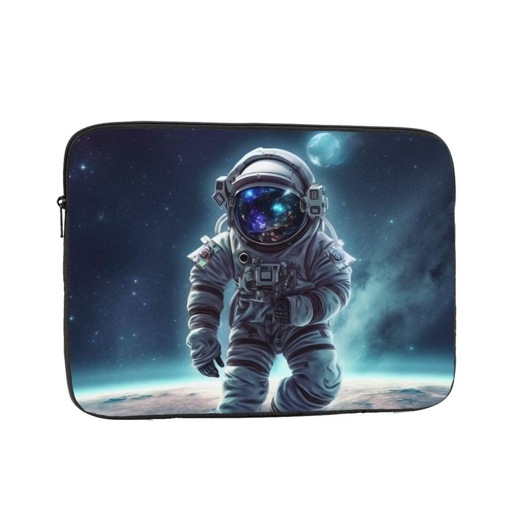 Galaxy Astronaut Laptop Sleeve Case 17 inch Laptop Bag Shockproof Protective Notebook Case Computer Carrying Bag Case
