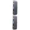 Hemoton 2pcs USB- Adapter USB Pd Charging and Headphone Jack Compact for Laptops and Mobile Devices Grey view 1