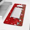 Oversized Gaming Mouse Pad, Valentine's Day Love Heart Tree Leaves Red Desk Mat for Home Office Extended XXL Computer Mouse Pad with Non-Slip Backing for Laptop Desktop Keyboard,35x15 inch view 4