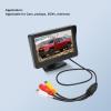 4.3 inch TFT LCD Display Backup Camera Monitor, Backup Monitor Display, DC 12V Rotatable Stand Rear View Reverse Back Up Display Support for NTSC for PAL for Car Truck RV view 2