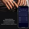 GOWENIC Wearable Finger Smart Ring, Health Tracker Smart Health Ring, Stainless Sleep Body Temperature Steps Monitoring Fitness Tracker Ring Silver for Men or Women (18), GOWENIC3g4txsupfk-11 view 4