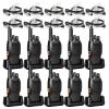 Retevis H-777 Walkie Talkie Earpiece with Mic, Portable FRS-Two Way Radio for Adults, Type C, 16 Channel, One Key Pairing, Professional 2 Way Radios for Business, Real Estate(10 Pack, Black) view 1