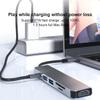 Hemoton 3pcs Type-c Pd Fast Charging Hub Adapter Multifunctional Reader Converter for Laptops and Devices Compact Design Data Transfer Speed view 3