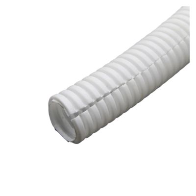 PP Insulated Corrugated Pipe Plastic Corrugated Pipe Wire Hose Threading Hose Protective Sleeve 7.5mm-34.5mm 1/5/10M (Color : White Open, Size : AD 15.8 X ID 12MM_1M)