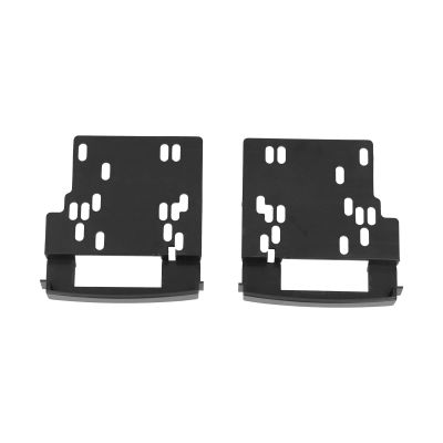 Dual DIN Radio Fascia Installation Dash Navigation Frame Fitting Kit, Double Din Install Car Stereo Dash Kit Car Radio Installation Kit Fit for Compass 2009