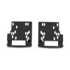 Dual DIN Radio Fascia Installation Dash Navigation Frame Fitting Kit, Double Din Install Car Stereo Dash Kit Car Radio Installation Kit Fit for Compass 2009
