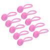 MECCANIXITY Magnetic Cable Clips 4.3 Inch x 0.6 Inch Rose Red Magnetic Cord Organizer Cable Ties Reusable Twist Ties for Home, Kitchen, Office, 10 Pcs view 1