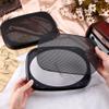OLYCRAFT 2 Set Audio Speaker Cover Mesh 9.6x6.7 Inch Speaker Grill Cover Mesh Black Rectangle Speaker Grill with Screws for Speaker Cabinet Home Speaker Car Speaker Electrophoresis view 3
