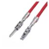 BUIEX 1.5mm Auto Crimp Terminal Wire Electrical Cold Crimp Compatible with License Plate Light Connector with Cable 964261-2 969028-2 (Color : Female, Size : 50 Pcs) view 2