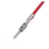 BUIEX 1.5mm Auto Crimp Terminal Wire Electrical Cold Crimp Compatible with License Plate Light Connector with Cable 964261-2 969028-2 (Color : Female, Size : 50 Pcs) view 4