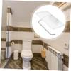 MAGICLULU Toilet Paper Holder Shelf Wall-Mounted Aluminum Bathroom Organizer for Items Space-Saving Design for Bathroom and Kitchen No Drill Installation view 4