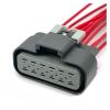 BUIEX 12 Pin Delphi 2.8mm Auto Electrical Waterproof Female Connector Plug Wiring Harness with Cable 15326910 view 1