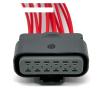 BUIEX 12 Pin Delphi 2.8mm Auto Electrical Waterproof Female Connector Plug Wiring Harness with Cable 15326910 view 3