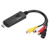 Yctze to AV HD Video Converter Adapter Cable, Male to Female, for TV, VHS, VCR, DVD Burner, Digital to Analog Audio Conversion, Ideal for PS1 and Surrounding Video view 2