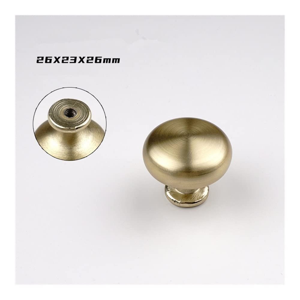AthuAh Door knobs for cupboards, Matt Gold Handles for Furniture Aluminum Kitchen Cabinet Pulls Drawer Knobs Cupboard Handle Hardware Modern Hardware (Color : 8008-S)