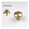 AthuAh Door knobs for cupboards, Matt Gold Handles for Furniture Aluminum Kitchen Cabinet Pulls Drawer Knobs Cupboard Handle Hardware Modern Hardware (Color : 8008-S) view 1