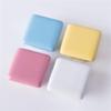 AthuAh Door knobs for cupboards, 2 pcs Ceramic Knob Modern Cabinet Drawer Pulls Wardrobe Furniture Handles Door Pull Square Handle Wardrobe Knobs Bar Cabinet Handles Knobs (Color : Pink) view 3