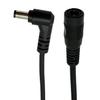 UpperFu 2pcs DC Power Plug 5.5mm x 2.5mm Male Right Angle to 5.5mm x 2.1mm Female Adapter Extension Cable for CCTV Security Monitor Camera Surveillance LED Strip view 4