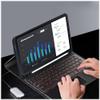 SaharaCase ProTouch Keyboard Folio Case with TrackPad for Galaxy Tab A11+ and Galaxy Tab A9+ - Integrated Kickstand, Built-in Track Pad, Removable Backlit Keyboard - Black view 3