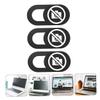 Hemoton 9pcs Ultra-Thin Webcam Cover Slide for Desktop and Privacy Easy Peel Adhesive Prevents Peeping and Privacy Leakage for and Tablets view 3
