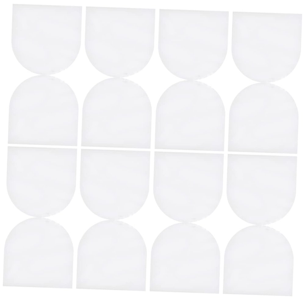 HEALEEP 100pcs Static Vinyl Record Storage Sleeves Pe Protective Bags for Albums Safe from Water Damage Scratches Design for Decorative Covers